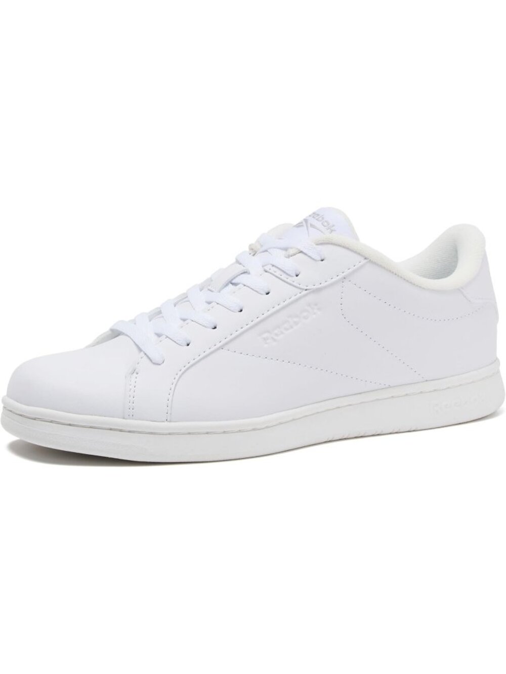 Men's White Tennis Shoes Casual Lace Up High Top Athletic Running Sneaker
